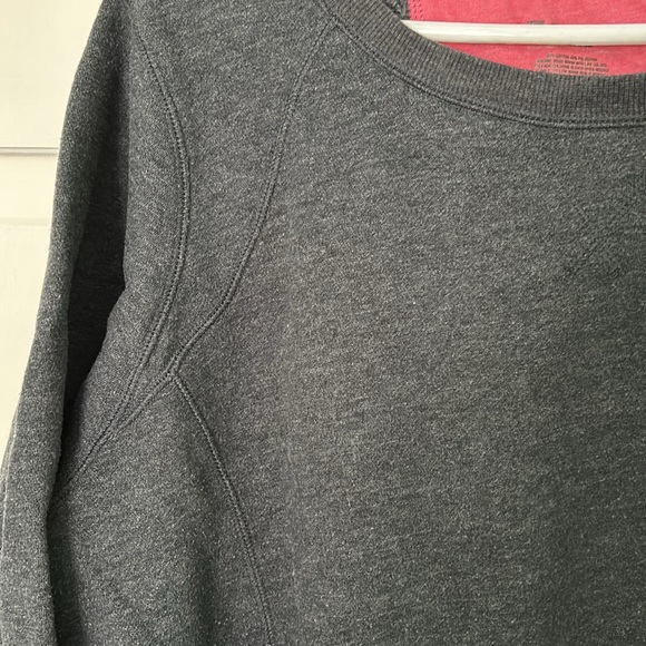 Tek Gear Grey 2X Ultrasoft Fleece Crewneck Sweatshirt - Picture 2 of 11
